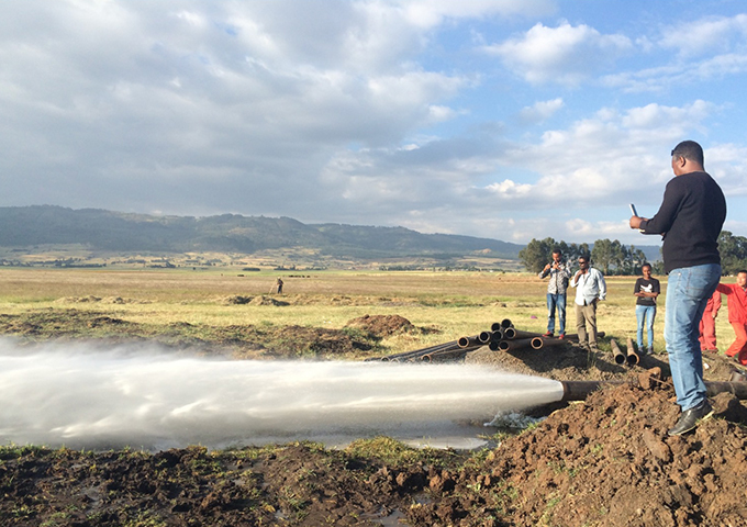 Flexible Portable Skid-Mounted Water Rig