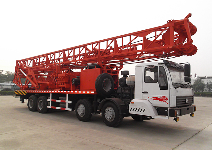 Rotary Table Drive Water Drilling Rig