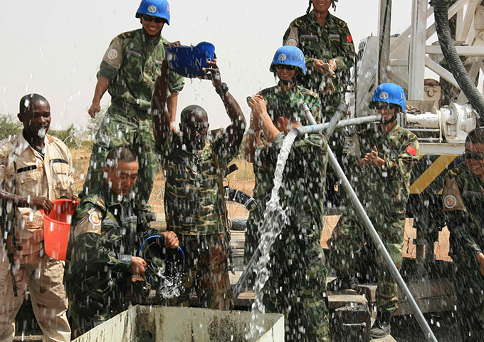 Rotary Table Drive Water Drilling Rig