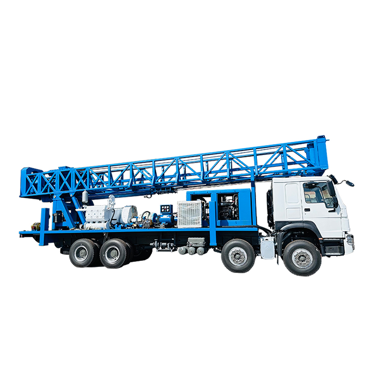 Low-Maintenance Mechanical Power Head Water Drilling Rig