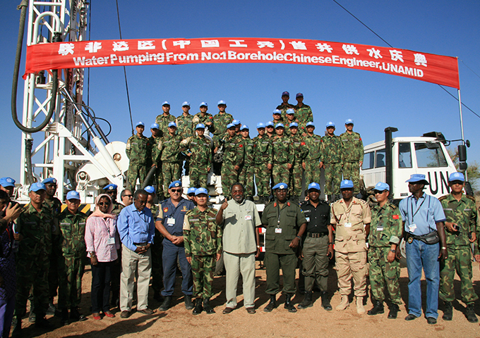 Rotary Table Drive Water Drilling Rig