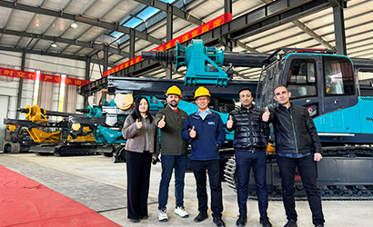 Visit to Piling Rig factory with clients from Turkey