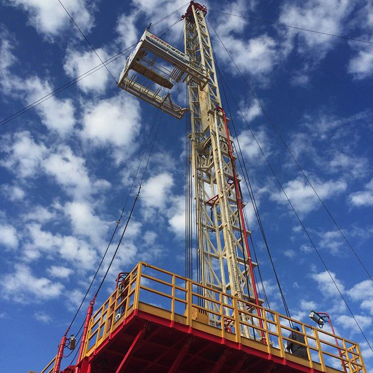 Skid-mounted-Water-Well-Drilling-Rig