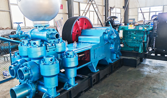 BW1200-7 Diesel driven type Mud Pump Package for Turkey