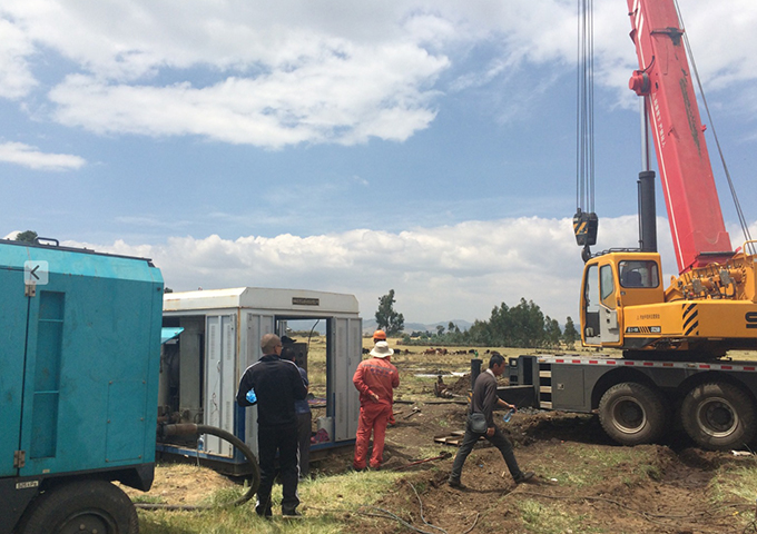 Flexible Portable Skid-Mounted Water Rig