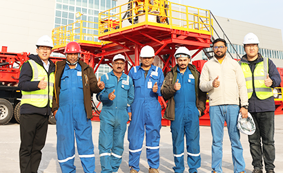 Hydrulic Rig CMD-120 Inspection by Indian Client