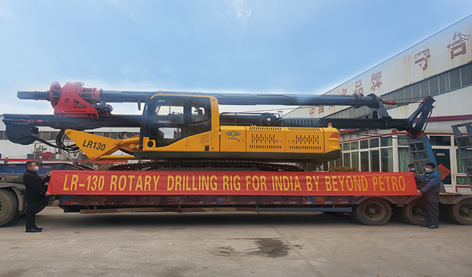 BR-130 Piling Rig Shipped for India