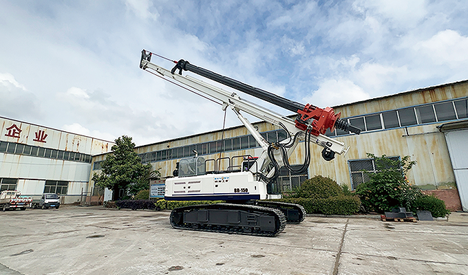 Piling Rig BR-150 Customized of Client from Turkey