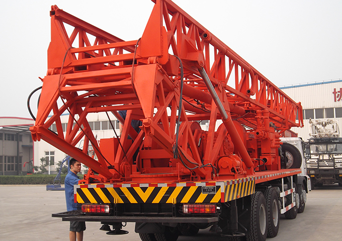 Rotary Table Drive Water Drilling Rig